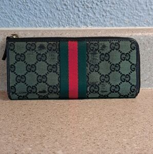 Gucci Green and Red Women's Wallet